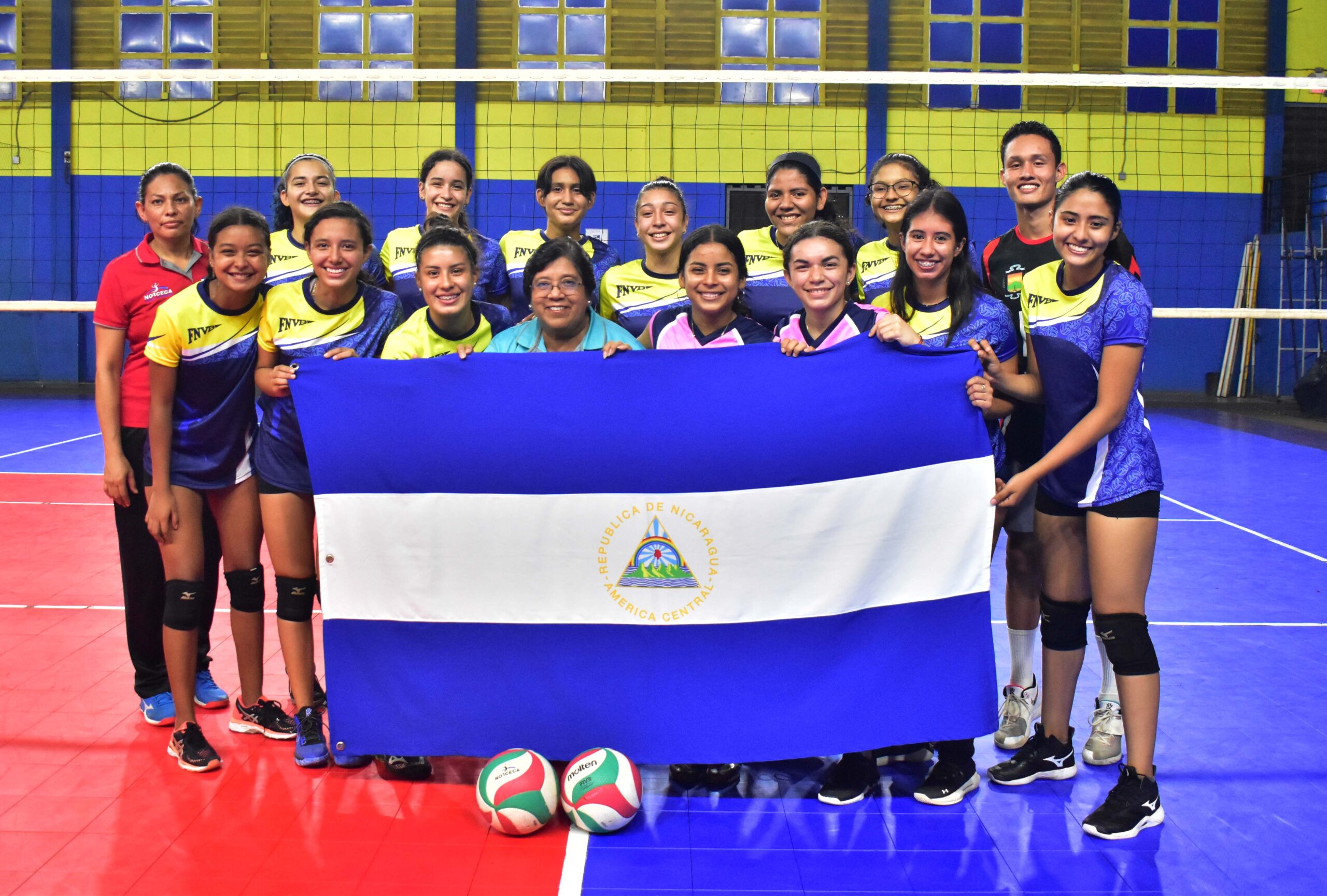 SelecciÓn Sub 21 Femenina De Voleibol Sala Lista Para Batallar En La Xix Copa Centroamericana 1073